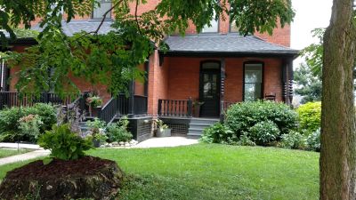 Entrance to Lloys from porch